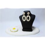 گوشواره دو حلقه ای حصیری