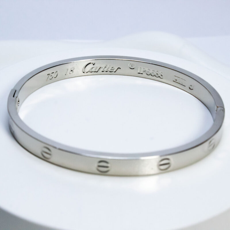 دستبند بنگل بدل برند Cartier با حک مشخصات