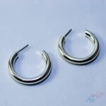 گوشواره حلقه ای استیل