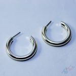 گوشواره حلقه ای استیل