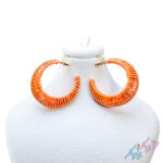 گوشواره هلالی مدل حصیری تابستانی - Image 2