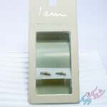 گوشواره نقره با مروارید طبیعی طرح مینیمال - Image 2
