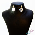 گوشواره میخی نگین‌دار الماسی