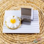 گوشواره میخی فول نگین نقره - Image 2