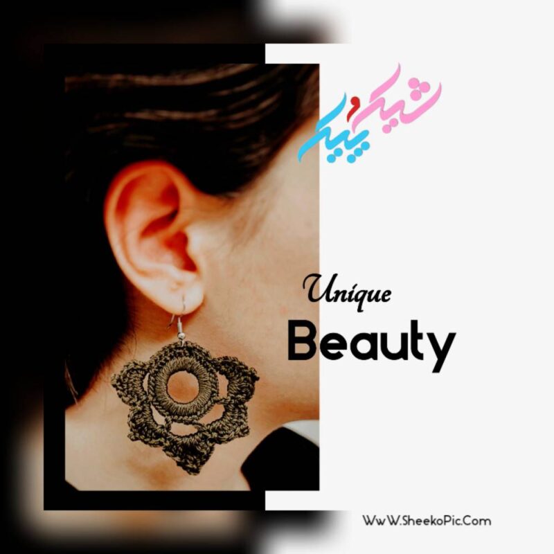 گوشواره قلاب بافی مدل گبلرگ - Image 3