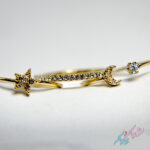 پک سه‌تایی انگشتر طلایی زنانه برند I am