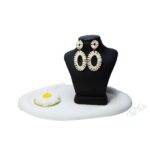 گوشواره دو حلقه ای حصیری - Image 2