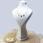 نیم ست گردنبند و گوشواره پروانه