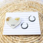 گوشواره حلقه ای استیل - Image 4