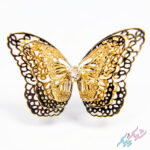 انگشتر سه‌ بعدی پروانه - Image 4