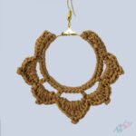 گوشواره قلاب بافی مدل بهارین - Image 4