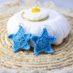 گوشواره قلاب بافی مدل ستاره دریایی - Image 2