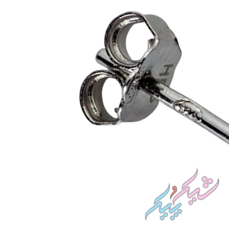 نیم‌ ست نقره با عیار ۹۲۵ و طرح مروارید نگین‌دار - Image 6