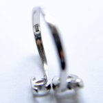 انگشتر نقره مدل شنل ( Chanel ) نگین‌ دار عیار ۹۲۵ وارداتی - Image 3