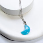 گردنبند ماه سنگی