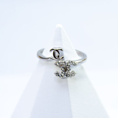 انگشتر نقره مدل شنل ( Chanel )