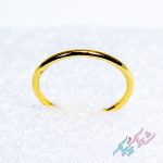 پک ۴ تایی انگشتر طلایی برند I Am سایز M زیرکونیا | روکش طلا - GOLD PLATED - تصویر 5