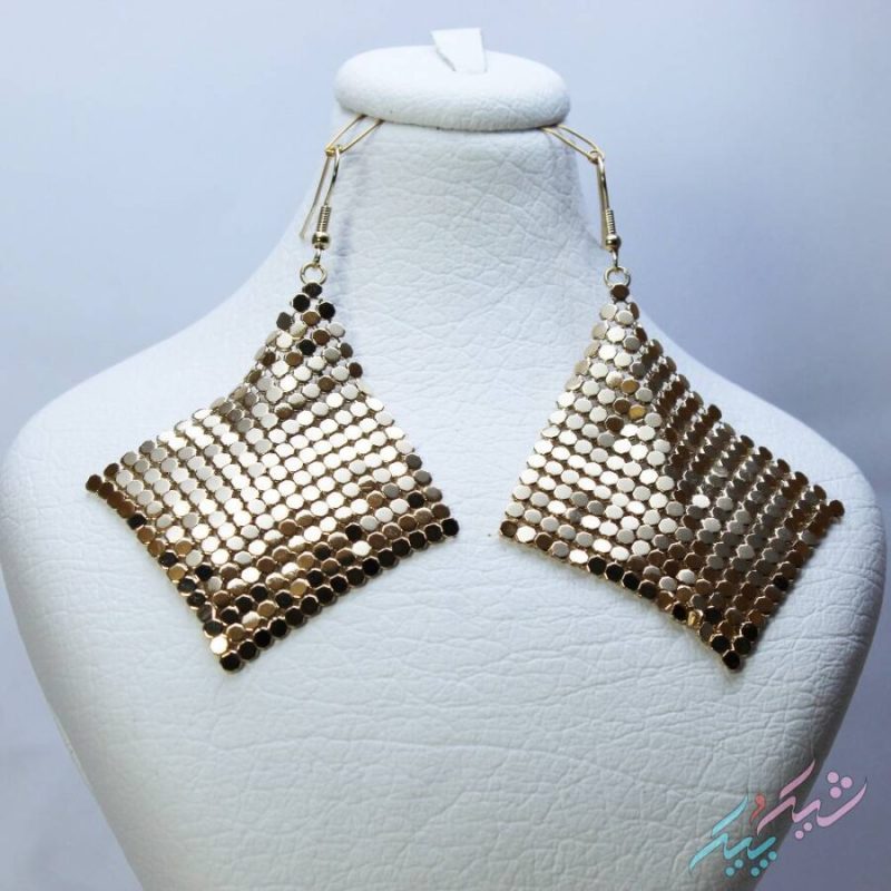 گوشواره دیسکو طلایی - تصویر 2