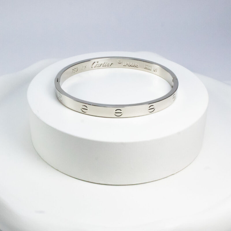 دستبند بنگل بدل برند Cartier با حک مشخصات