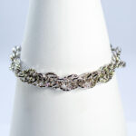 دستبند زنانه Xuping با بافت زنجیری براق - Image 4