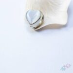 گوشواره طرح قلب صدفی - Image 2