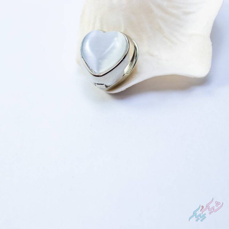 گوشواره طرح قلب صدفی - Image 2