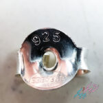 گوشواره میخی تک نگین - Image 7