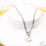 گردنبند ونکلیف نقره ای