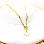 گردنبند ونکلیف طلایی