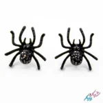 گوشواره طرح عنکبوت برای هالوین