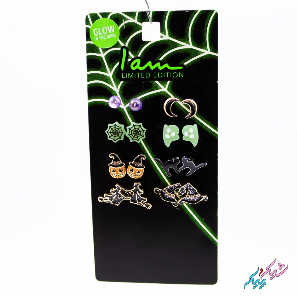 پک هشت تایی گوشواره هالوینی برند IAM