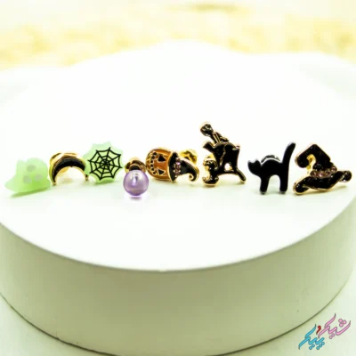 پک هشت تایی گوشواره هالوینی برند IAM