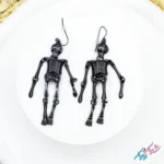 گوشواره اسکلت متحرک هالوین برند IAM