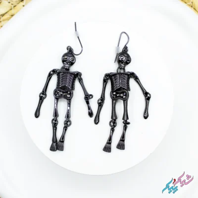 گوشواره اسکلت متحرک هالوین برند IAM