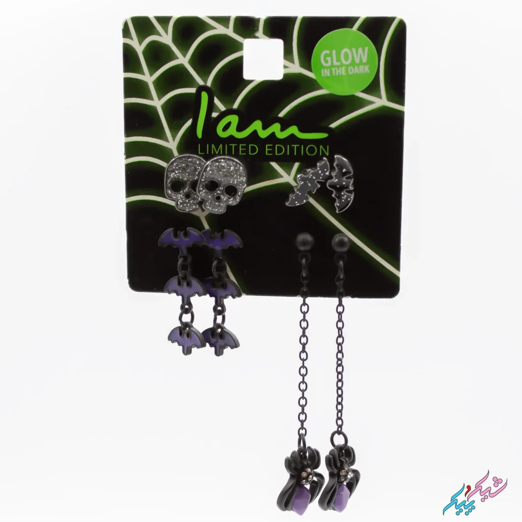 پک چهار تایی گوشواره هالوینی برند IAM