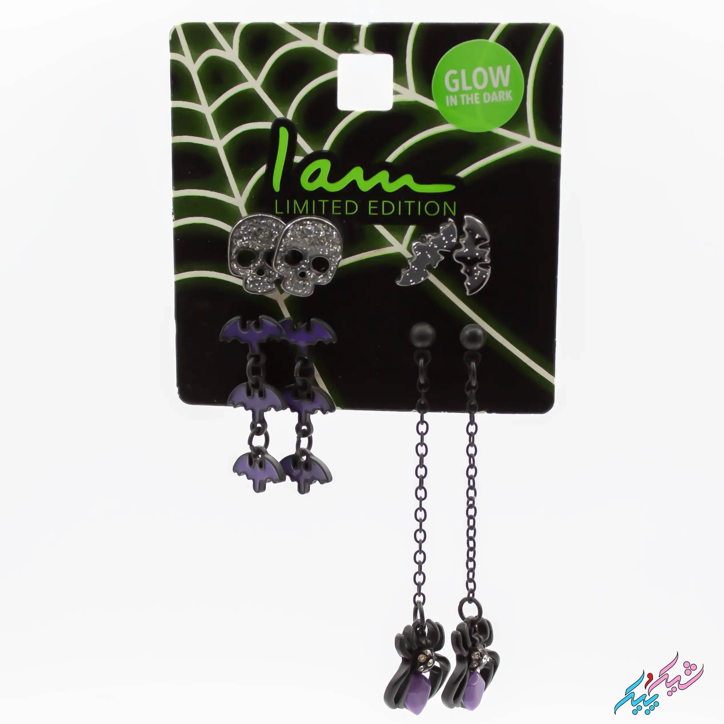 goshvareh-8-1 پک چهار تایی گوشواره هالوینی برند IAM