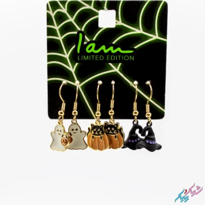 پک سه تایی گوشواره هالوینی برند IAM