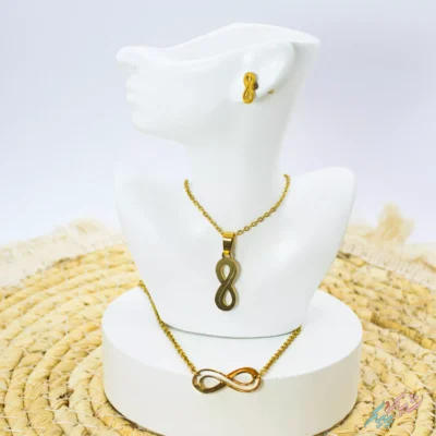 ست گوشواره، گردنبند و دستبند بی‌نهایت