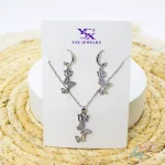 نیم ست پروانه نگیندار YSX
