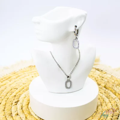 نیم ست مستطیلی نگین‌دار YSX