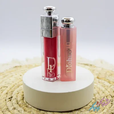 پک رژ لب مایع و بالم لب Drohoo طرح دیور