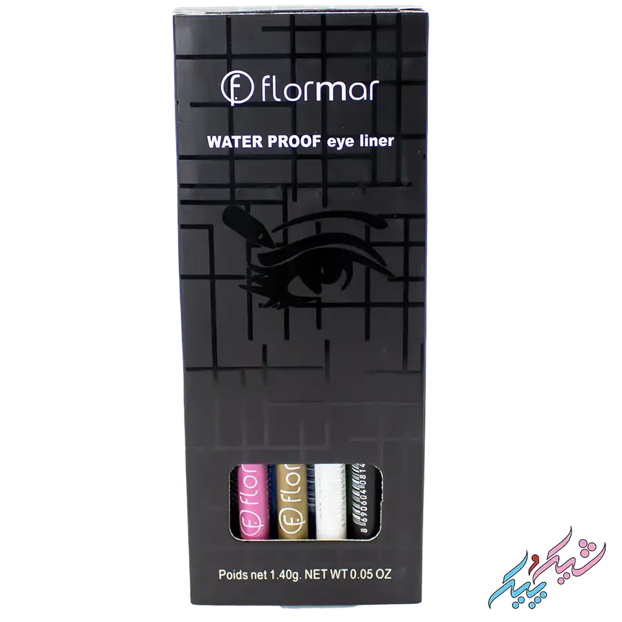 خط چشم ضد آب فلورمار 12 رنگ