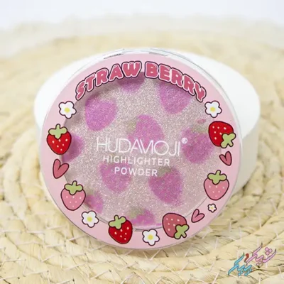 هایلایتر پودری توت فرنگی هدی موجی