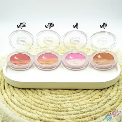 رژگونه و هایلایتر ماه هدی موجی | HUDAMOJI