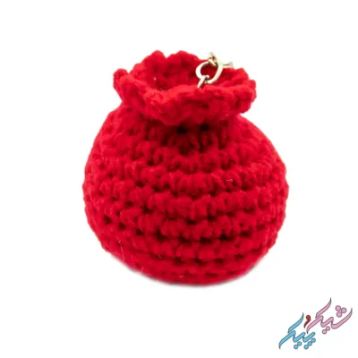 جاکلیدی انار قلاب بافی دست ساز