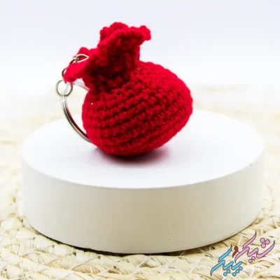 جاکلیدی انار یلدا قلاب بافی دست ساز