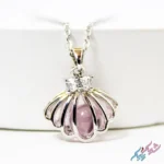 خرید گردنبند مدل صدف مجلسی