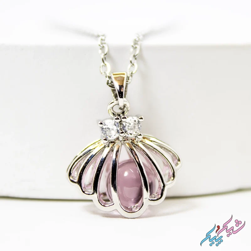خرید گردنبند مدل صدف مجلسی