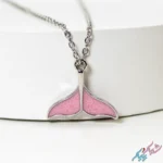 خرید گردنبند دم وال استیل رنگ ثابت