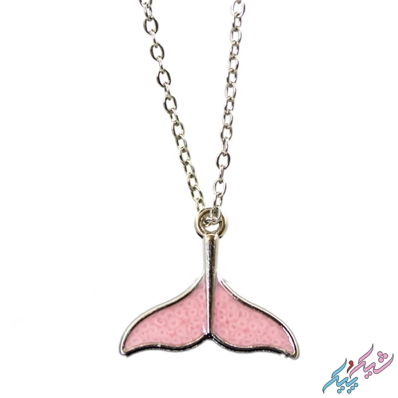 خرید گردنبند دم وال استیل رنگ ثابت